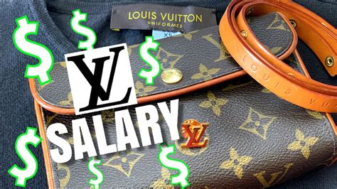 how much do people at louis vuitton get paid|Louis Vuitton sales associate salary.